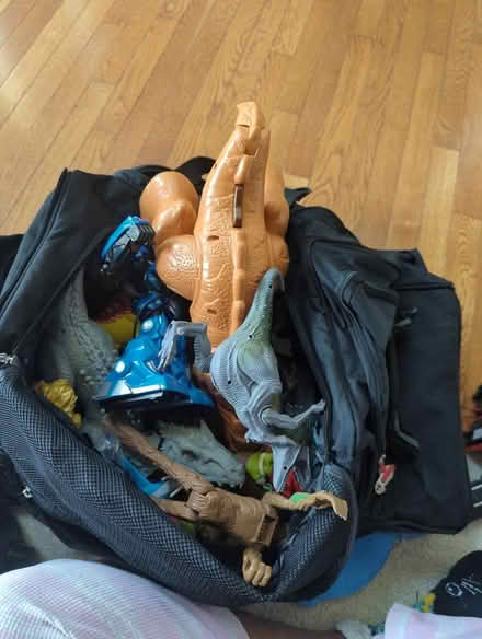 Photo of free Bag of action figures and dinosaurs (Upper Marlboro) #1