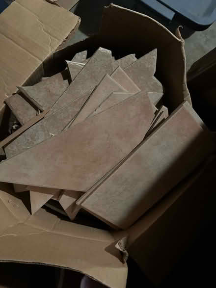 Photo of free Big box of tile pieces (West Seattle) #2