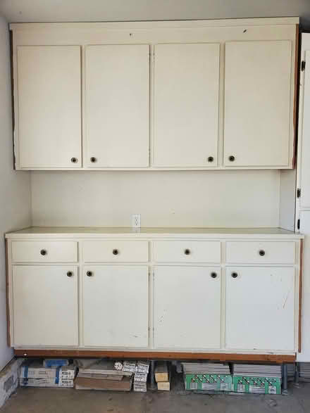 Photo of free Kitchen cabinets (old) (Saratoga) #3