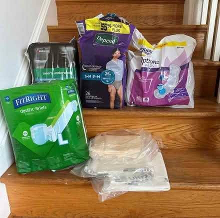 Photo of free adult diapers, pull ups, pads (bethesda, MD) #1