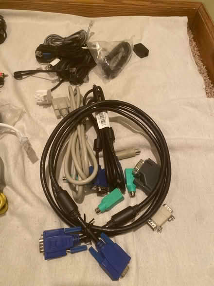 Photo of free Misc Computer/Communication Cables (West Glen subdivision) #2