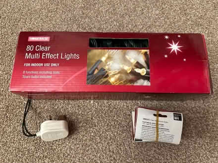 Photo of free Christmas tree lights with spare bulbs (IP1) #1