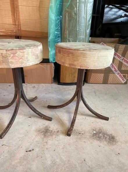 Photo of free 2x Bar stools for upcycling (Wells BA5) #3