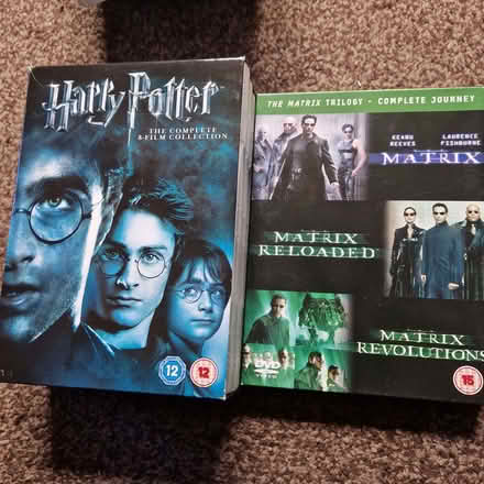 Photo of free Hary Potter collection dvds and matrix (Clive Vale TN35) #1