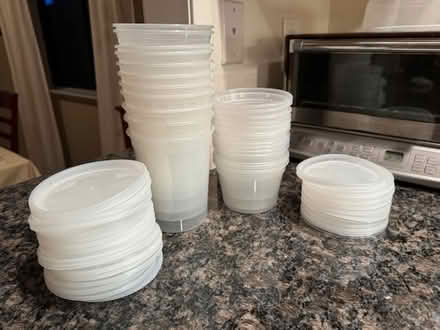 Photo of free Round takeout containers (Whisman) #1