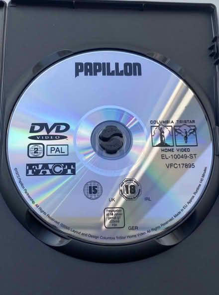 Photo of free Papillon DVD Steve McQueen Dustin Hoffman (Prestwood HP16) #3