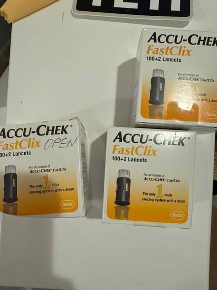 Photo of free Accucheck Fast Clix lancets (San Antonio shopping center) #1