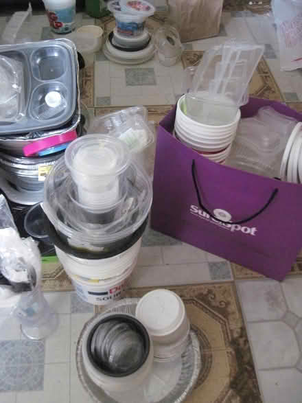 Photo of free Plastic containers, bags, etc (CR 99/100 Pearland) #1