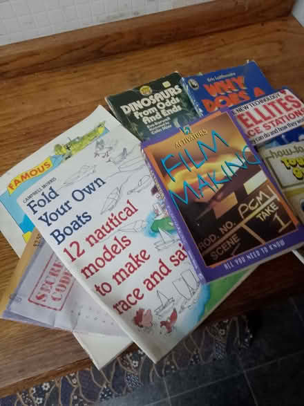 Photo of free Make-it & fact books for older children (Higher Bebington CH63) #1