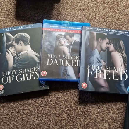 Photo of free Dvds fifty shades of grey collection (Clive Vale TN35) #1