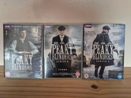 Photo of free Peaky Blinders DVDs (ME9) #1