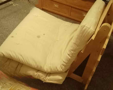 Photo of free Single bed futon (Silverstone) #1