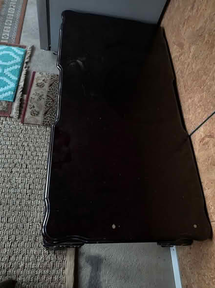 Photo of free Dark brown coffee table (Hollis NH) #2