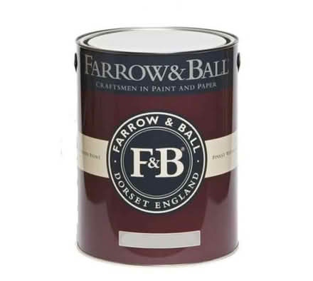 Photo of Small amount F & B eggshell French grey paint (Peacehaven BN10) #1