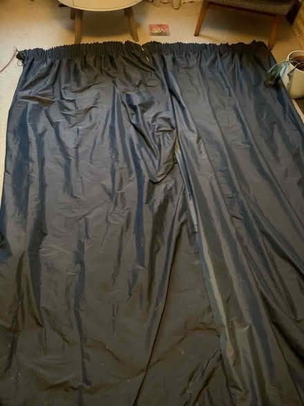 Photo of free Pair of dark brown curtains (Cotham BS2) #1