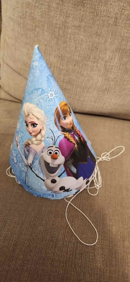 Photo of free Frozen Birthday Party Hats (Burhamthorpe & Robert Speck) #1