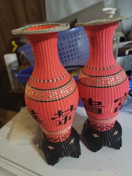 Photo of free Two pink vases (Downsview Park) #2