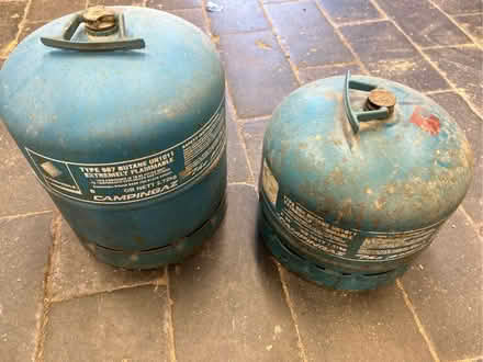 Photo of free Two camping gaz bottles (Haldens AL6) #1