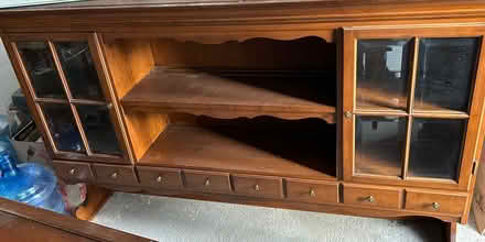 Photo of free Top of Antique Hutch cabinet (Ridgefield Ct) #2