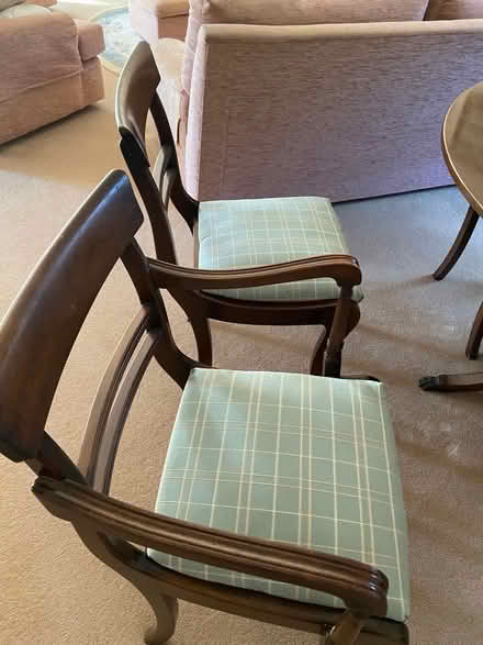 Photo of free Round dining table and 6 chairs (Yapton BN18) #2