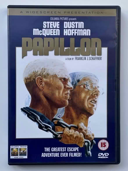 Photo of free Papillon DVD Steve McQueen Dustin Hoffman (Prestwood HP16) #1