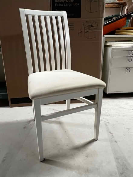 Photo of free White Desk Chair (Coatesville, PA) #1