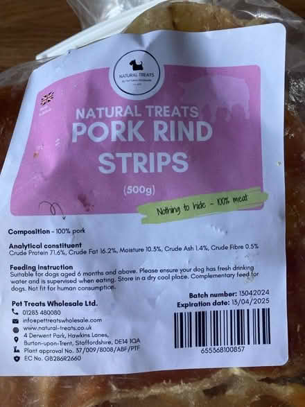 Photo of free Dog treats (Saltford) #1