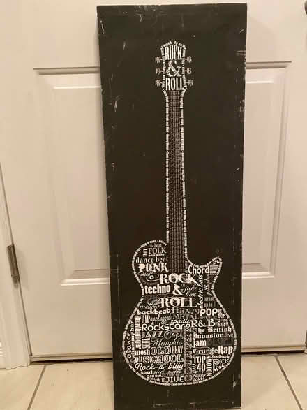 Photo of free Guitar Canvas (East Waterloo) #1