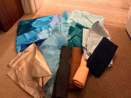 Photo of free various fabric pieces (Redhill Meadvale RH1) #1