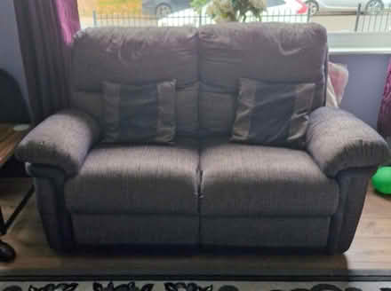 Photo of free 2 seater sofa and recliner sofa (Monkwick CO2) #1