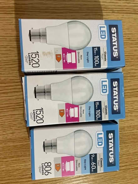 Photo of free Three light bulbs, warm light (Bath, Oldfield) #1