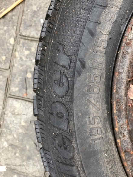 Photo of free Tyre 195/65 15 r 4 hole (Kirkstall LS5) #1