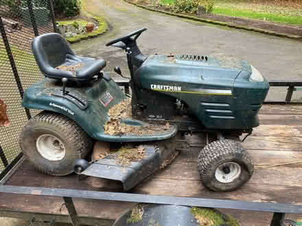 Photo of free Broken Riding Mower for Parts (Between Newberg and Dundee) #1