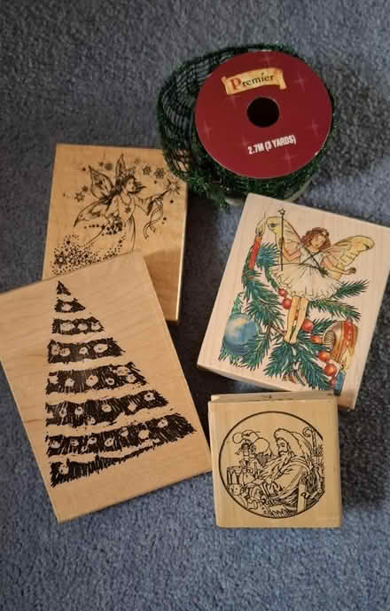 Photo of free Christmas rubber stamps (Malvern WR14) #1