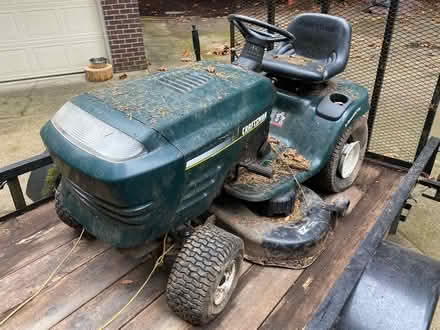 Photo of free Broken Riding Mower for Parts (Between Newberg and Dundee) #2