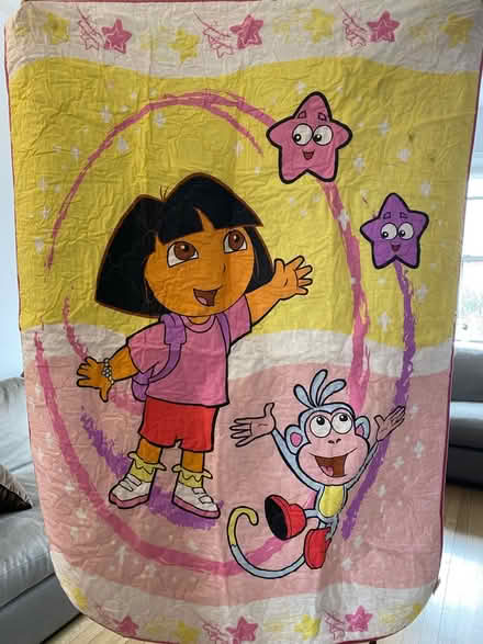 Photo of free Toddler Dora bedding (UWS) #1