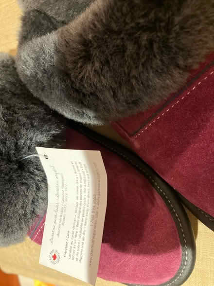 Photo of free Fuzzy slippers NWT EU 38-39 (West woodland) #3