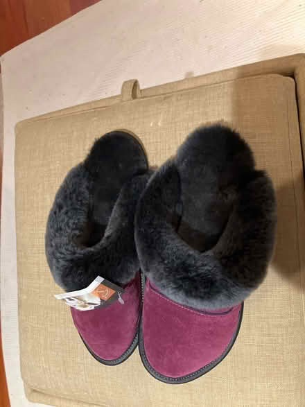 Photo of free Fuzzy slippers NWT EU 38-39 (West woodland) #1