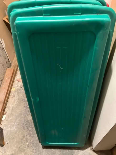 Photo of free 3 plastic storage boxes w/lids (Bridgeport -Brooklawn section) #2