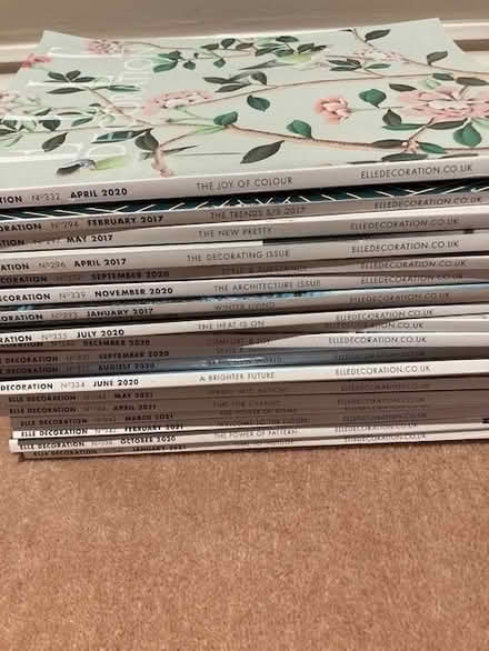 Photo of free Collection of Elle Decoration (KT8 0JX) #1