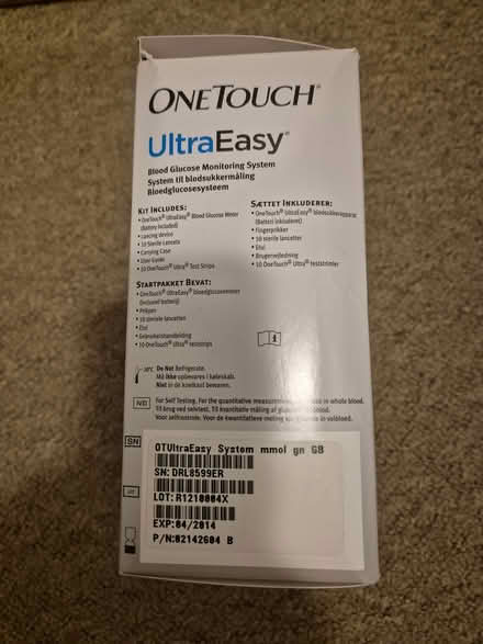 Photo of free OneTouch UltraEasy blood test meter (DE72 3BT) #2