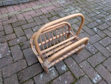 Photo of free Wicker magazine rack (Carrick Knowe EH12) #2