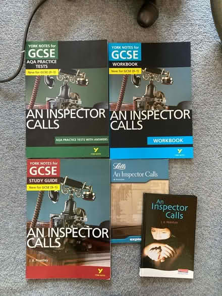 Photo of free An Inspector Calls revision books (SW16 Norbury, Green Lane) #1