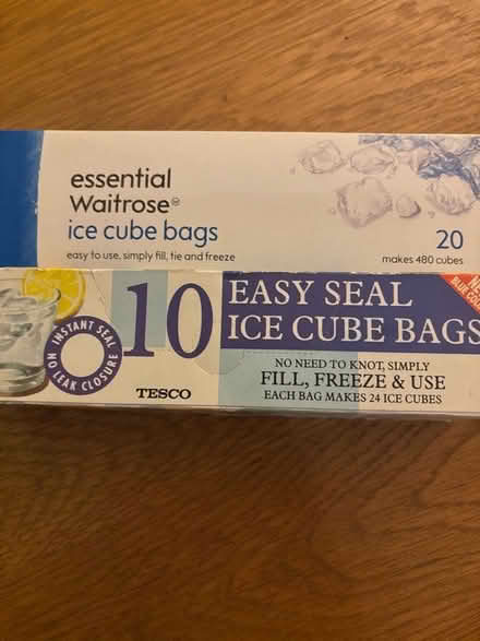 Photo of free Ice cubes bags (Witham CM8) #1