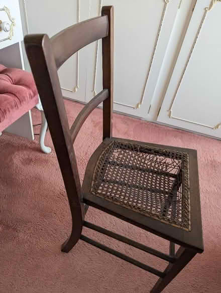 Photo of free Old wooden chair (Grove Vale B43) #1