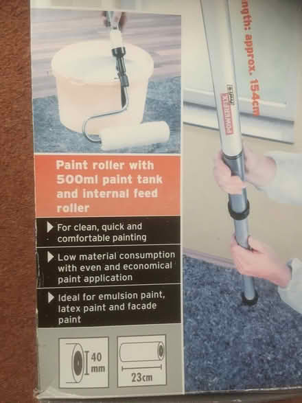 Photo of free Paint pump roller (Edinburgh) #2