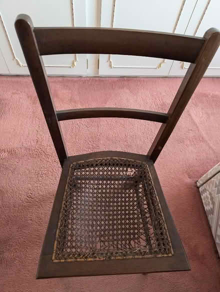 Photo of free Old wooden chair (Grove Vale B43) #2