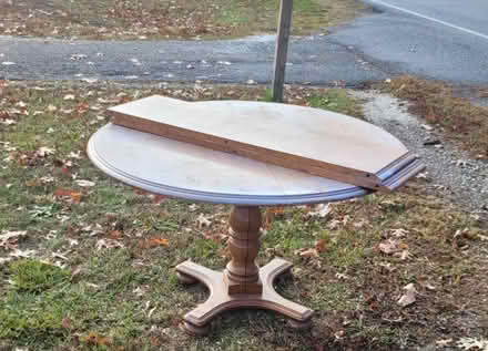 Photo of free Curb alert oak table (2578 highway 52 West) #1