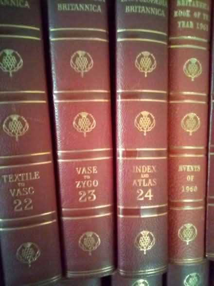 Photo of free Bookcase & Encyclopedia Britannica volumes 24 plus (Hoddesdon EN11) #3