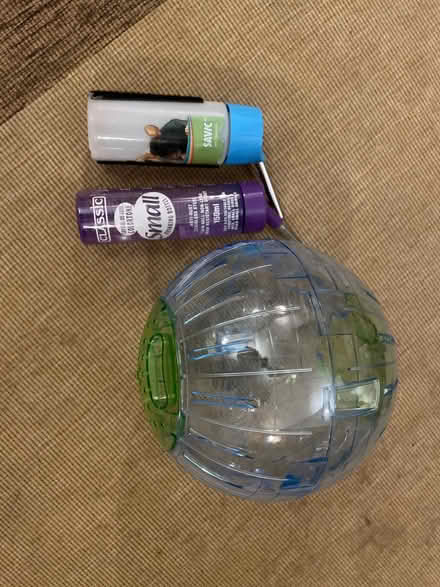 Photo of free Hamster ball and water bottles (Freehold LA1) #1